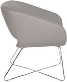 Office Star Faux Leather Lounge Chair [LRL] Office Star