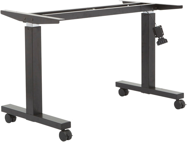 Office Star Frame for Height Adjustable Table Base [HB602] Office Star 4' - Black HB6024-3