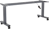 Office Star Frame for Height Adjustable Table Base [HB602] Office Star 6' - Titanium HB6026-7