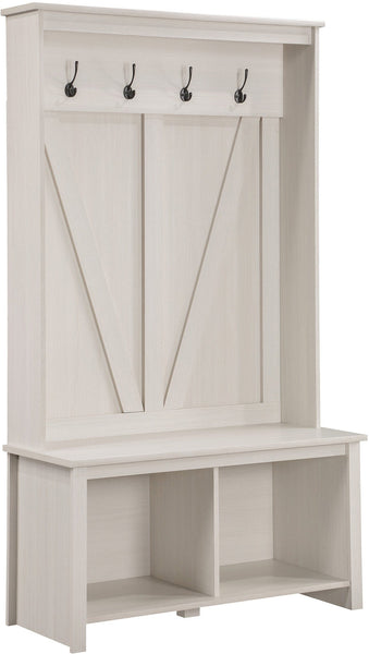 Office Star Garnet Entry Hall Tree [GRN16] Office Star Off White GRN16-WH