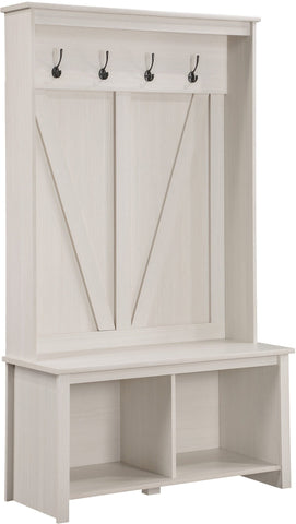 Office Star Garnet Entry Hall Tree [GRN16] Office Star Off White GRN16-WH