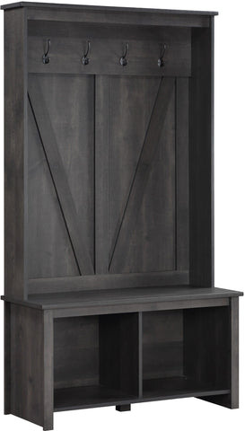 Office Star Garnet Entry Hall Tree [GRN16] Office Star Urban Walnut GRN16-UW