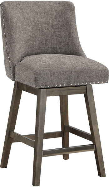 Office Star Granville 26" Swivel Stool [GVL26GY] Office Star Charcoal / Grey GVL26GY-MC4