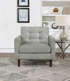 Office Star Grayburn Mid-Century Chair [GYB51] Office Star Accent Chair