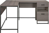 Office Star Hagney Lane L-Shape Desk [HGN781] Office Star Farm Oak HGN781-FK