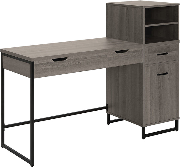 Office Star Hagney Lane Sit-To-Stand Desk [HGN784] Office Star Farm Oak HGN784-FK