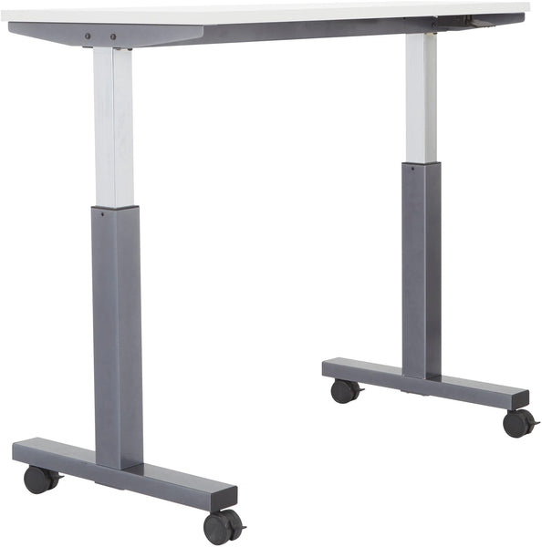 Office Star Height Adjustable Table 2/CTNS [PHAT24] Office Star 48" x 24" Grey Top - Titanium Base PHAT2448G7