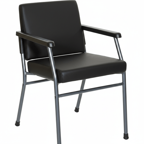 Office Star High Hip Chair with Sturdy Titanium Metal Frame [BC9601HT] Office Star Guest Chair