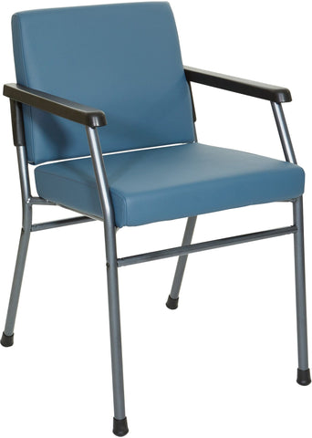 Office Star Hip Patient Chair with Sturdy Titanium Metal Frame [BC9601HT] Office Chairs Unlimited Guest Chair