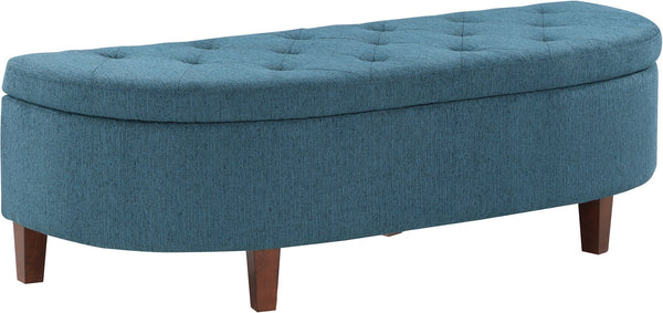 Office Star Jaycee Storage Bench [JYE60] Office Star Blue JYE60-BY4