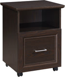 Office Star Jefferson Rolling File [JEF2818RF] Office Star Espresso JEF2818RF-ES