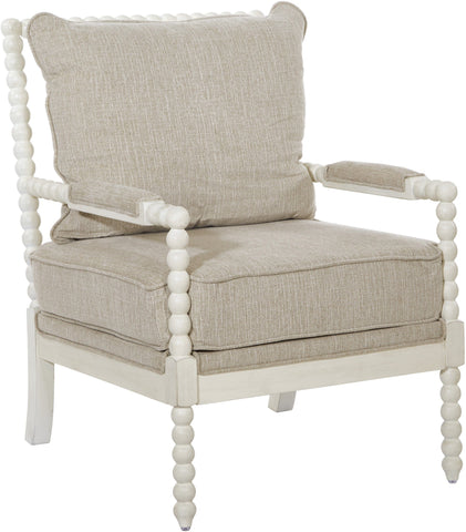 Office Star Kaylee Spindle Chair [KLE] Office Star Beige Linen KLE-BY6