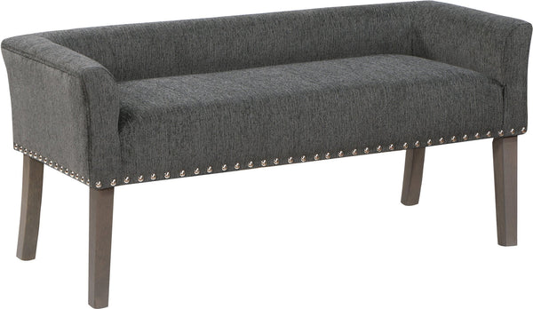 Office Star Marybeth Bench [SB323] Office Star Charcoal SB323-BY7