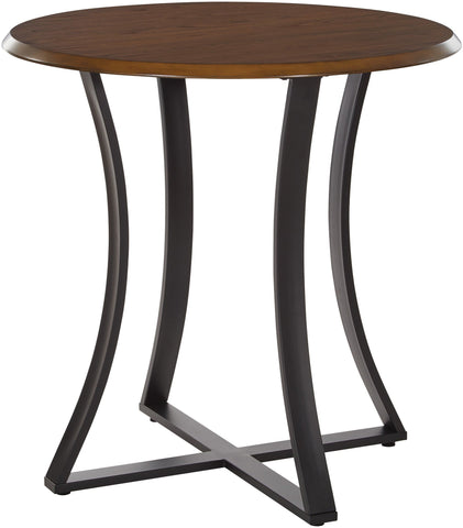 Office Star Metro Counter Height Table [MET36C] Office Star Oak Veneer/Black MET36C-OAK