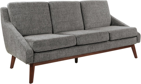 Office Star Mid-Century Sofa [SL4433R] Office Star Charcoal SL4433R-MC4