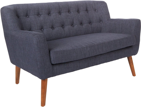 Office Star Mill Lane Loveseat [MLL52] Office Star Navy MLL52-M19