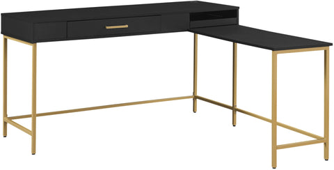 Office Star Modern Life Desk [MDRLD] Office Star Black MDRLD-BK