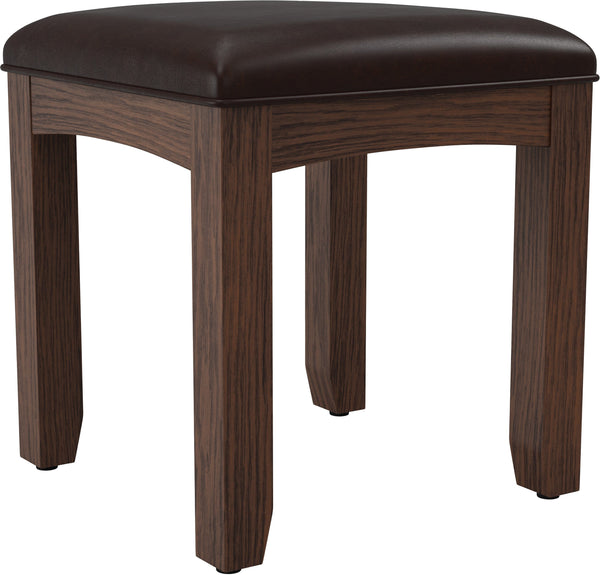 Office Star Modern Mission Bench for Vanity [BP-4201-06K] Office Star BP-4201-06K