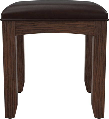 Office Star Modern Mission Bench for Vanity [BP-4201-06K] Office Star BP-4201-06K