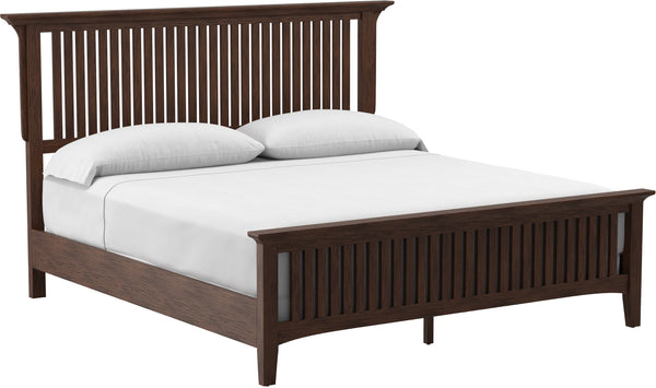 Office Star Modern Mission King Bed Set 3/CTN [BP-4201-300K] Office Star BP-4201-300K