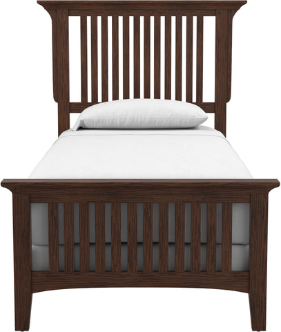 Office Star Modern Mission Twin Bed Set 3/CTN [BP-4201-100K] Office Star BP-4201-100K