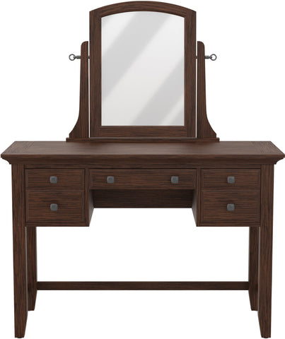 Office Star Modern Mission Vanity and Mirror [BP-4201-05K] Office Star BP-4201-05K