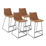 Office Star Nash 26" Counter Stool, 4-Pack [SB5674] (Copy) Office Star Bar Stool