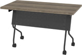 Office Star Nesting Training Table [8442] Office Star 4' / Titanium Frame / Urban Walnut 84224TU