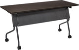 Office Star Nesting Training Table [8442] Office Star 5' / Titanium Frame / Espresso 84225TE