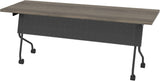 Office Star Nesting Training Table [8442] Office Star 6' / Titanium Frame / Urban Walnut 84226TU