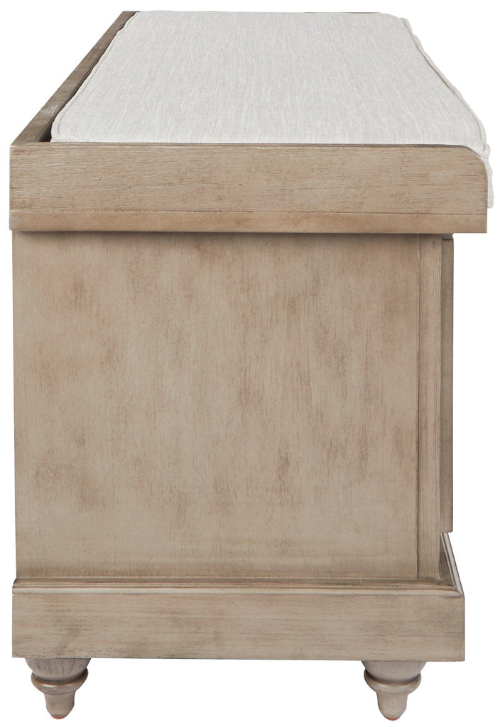 Office Star OSP Designs Dover Storage Bench [DOV] – Office Chairs ...