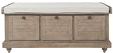 Office Star OSP Designs Dover Storage Bench [DOV] Office Star Bench
