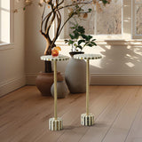 Office Star OSP Designs  Mosaic Accent Drink Table, 2-Pack [GCRRT] Office Star Accent Table