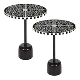 Office Star OSP Designs Mosaic Accent Table, 2-Pack [GCST] Office Star Accent Table
