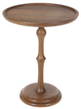Office Star OSP Designs Wood Side Accent Table [GCST-WMD] Office Star Natural Wood Grain Accent Table GCST-MWD
