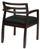 Office Star OSP Furniture Napa Guest Chair Wood Back [NAP91] Office Star