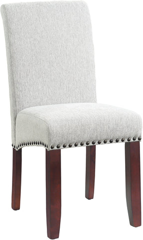 Office Star Parsons Dining Chair [MET87] Office Star Smoke Fabric MET87-H14
