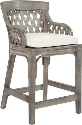 Office Star Plantation 24" Counter Stool [PLN158] Office Star Grey PLN158-GRY