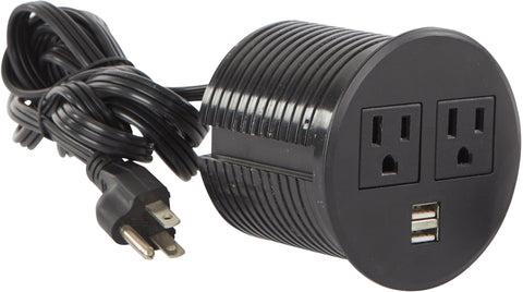 Office Star Prado Power Unit [PRDPOW1] Office Star Black PRDPOW1