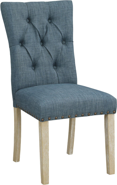 Office Star Preston Dining Chair 2 Pk [PSDC2] Office Star Indigo PSDC2-M36