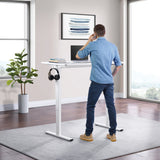 Office Star Primo Sit-to-Stand Electric Desk [PMO4823] Office Star Adjustable Height Tables