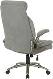 Office Star Pro Line II Big and Tall Fabric Chair [EXH14517BT-2] Office Star Grey Big & Tall Chairs ECH14517BT-EC3