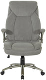 Office Star Pro Line II Big and Tall Fabric Chair [EXH14517BT-2] Office Star Grey Big & Tall Chairs ECH14517BT-EC3