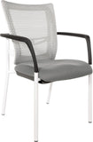 Office Star ProGrid® Mesh Back Visitors Chair [8810W] Office Star Steel 8810W-5811