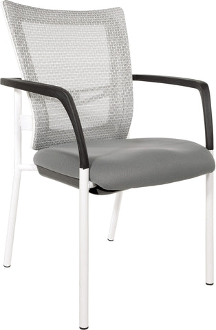 Office Star ProGrid® Mesh Back Visitors Chair [8810W] Office Star Steel 8810W-5811