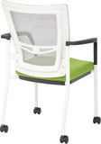 Office Star ProGrid® Mesh Back Visitors Chair with Casters [8840W] Office Star