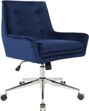 Office Star Quinn Office Chair [QUN26] Office Star Blue QUN26-V38