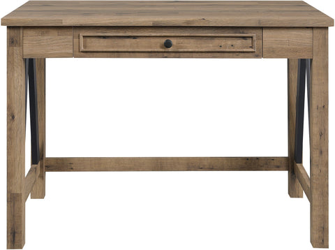 Office Star Quinton Writing Desk [QTN1288] Office Star Salvage Oak QTN1288-SLV