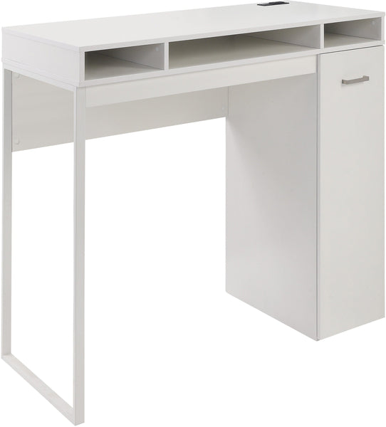 Office Star Ravel 47"W Desk with Storage [RV9848] Office Star White RV9848-WH