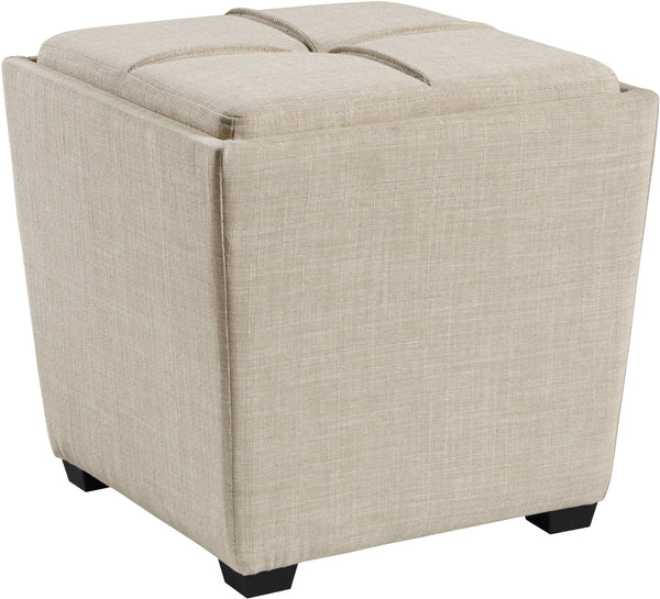 Office Star Rockford Storage Ottoman [RCK361] Office Star Cream RCK361-M52